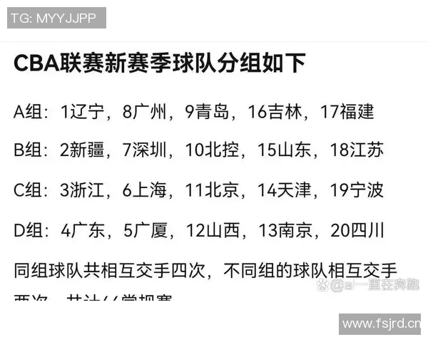 CBA新赛季赛程公布 CBA新赛季赛程公布